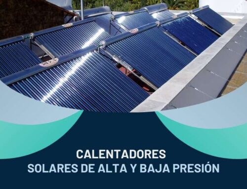 Calentadores solares de alta y baja presión